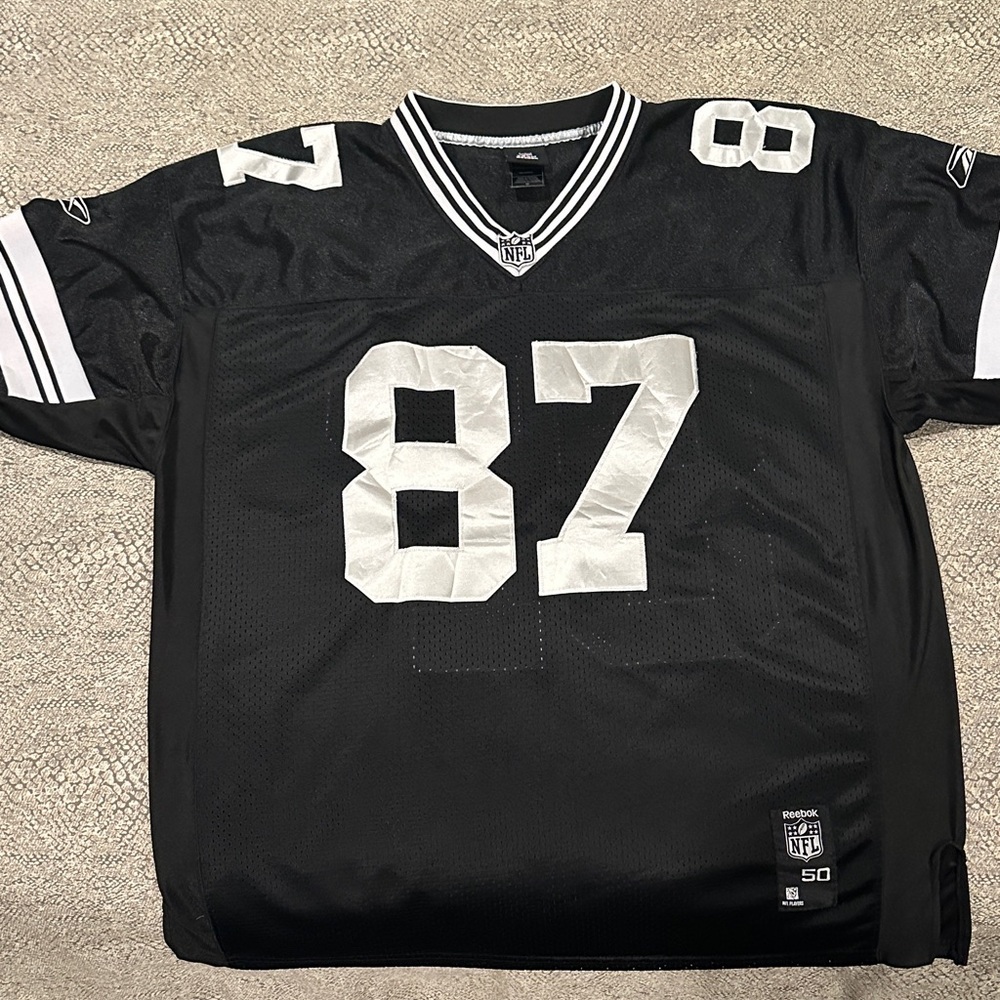 Reebok “Nelson” Black and White NFL Jersey XL